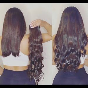 100% Indian-human hair-extensions grade 12A